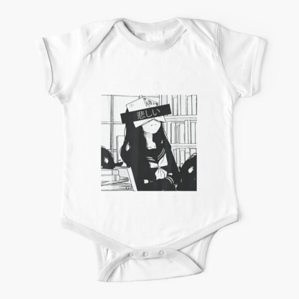 Sad Anime Kids Babies Clothes Redbubble