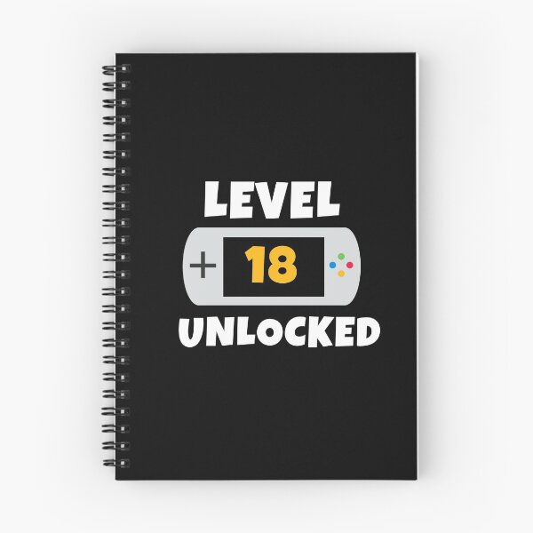Item preview, Level 18 Unlocked Birthday Gift for Gamers designed and sold by kimart18.