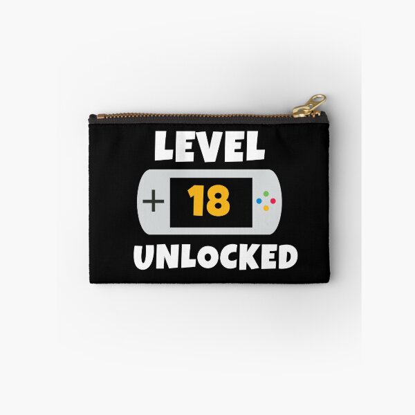 Item preview, Level 18 Unlocked Birthday Gift for Gamers designed and sold by kimart18.