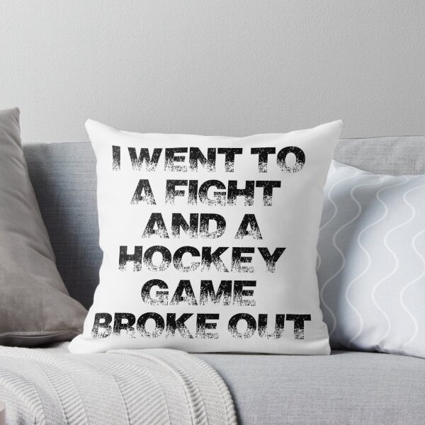 Item preview, I went to a fight and a hockey game broke out - NHL - EIHL - AHL designed and sold by FoundOnFilm.
