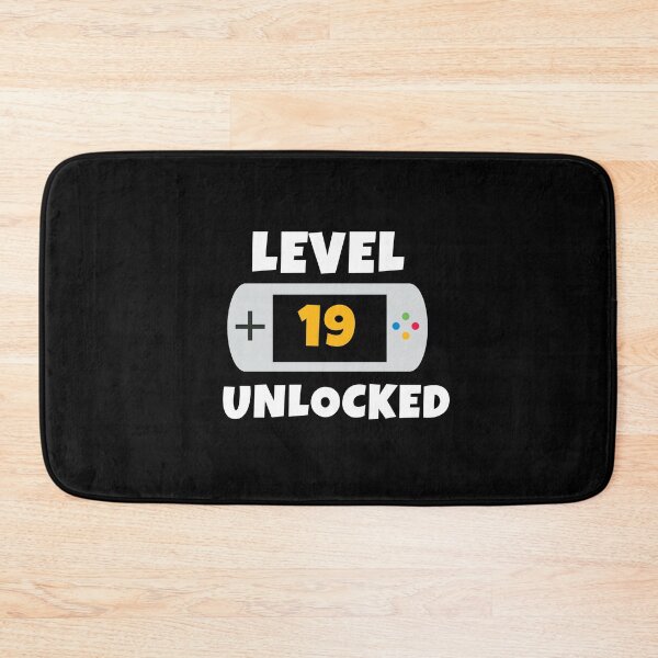Item preview, Level 19 Unlocked Birthday Gift for Gamers designed and sold by kimart18.