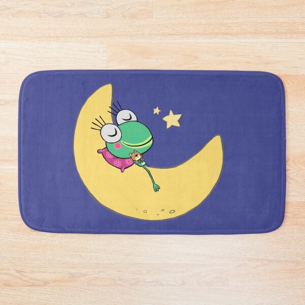 Item preview, the little frog sleeps on the moon designed and sold by Shoppy2.