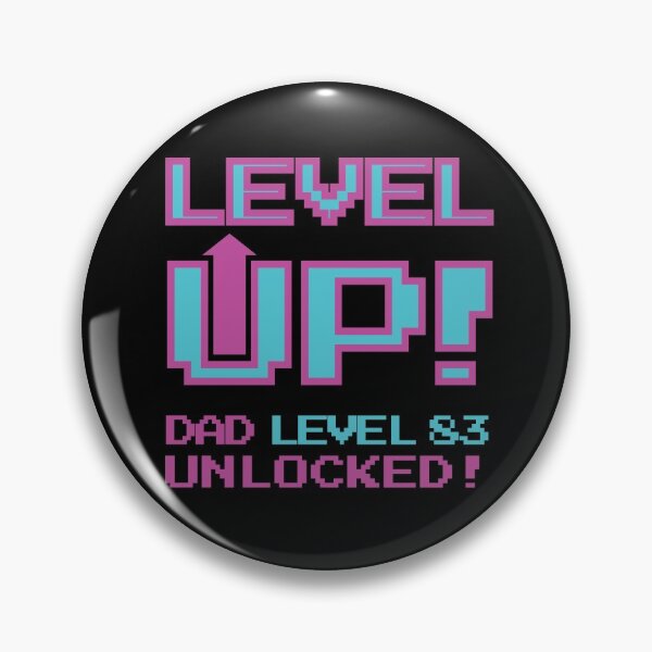 Item preview, Dad level 83 unlocked! designed and sold by TrashPandainc.