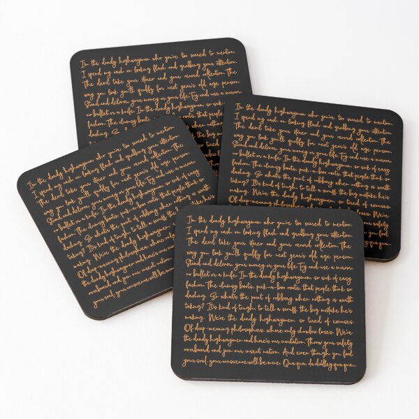 Item preview, Stand and Deliver - Adam and the Ants (lyrics) v.1 designed and sold by x1brett.