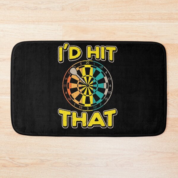 Item preview, I'd Hit That, Retro Dart Throwing Gamer Hobbie designed and sold by Zuepfelmuetzen.