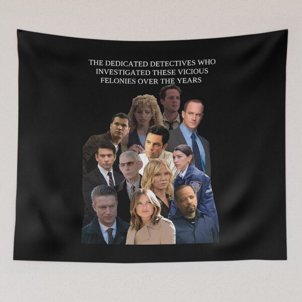 Item preview, Dedicated Detectives Law and Order SVU Lach Halloween Christmas designed and sold by LawandorderHa.