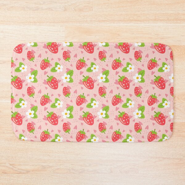 Item preview, Cute Strawberry Pattern designed and sold by PadMode.