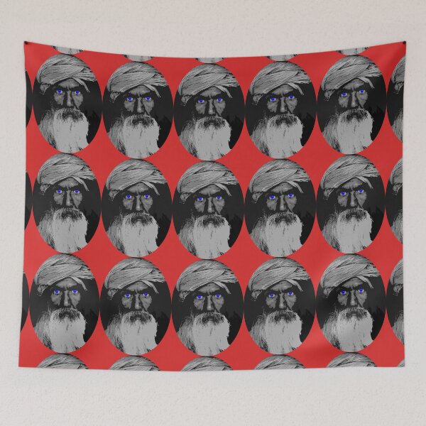 Item preview, Unusually blue eyes in an oriental face designed and sold by dELLaS-Ghoust.