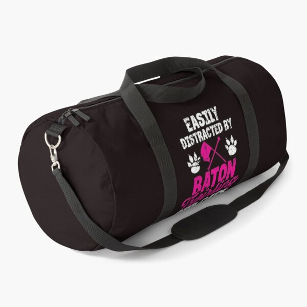 Item preview, Easily Distracted By Baton Twirling and Cats designed and sold by MagicSD Designs.