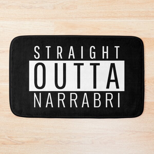 Item preview, Straight Outta Narrabri New South Wales designed and sold by Teelogic.