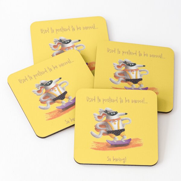 Item preview, Used to pretend to be normal. So boring! designed and sold by marina63.