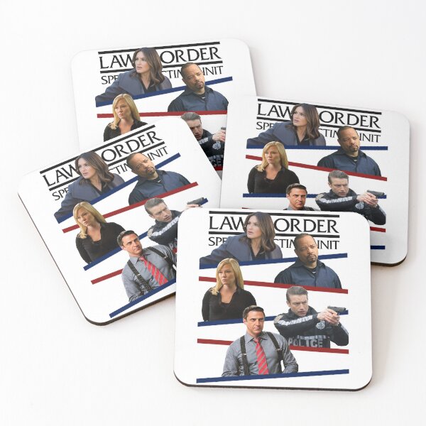 Item preview, Law and Order SVU Lach Halloween Christmas Stripes Poster designed and sold by LawandorderHa.