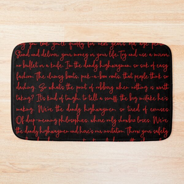 Item preview, Stand and Deliver - Adam and the Ants (lyrics) v.3 designed and sold by x1brett.