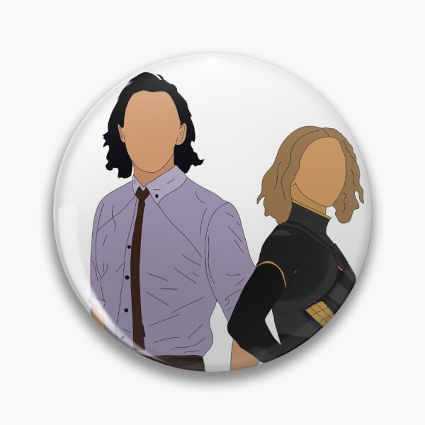 Item preview, Loki and Sylvie Cute Merch  designed and sold by Brooktp.