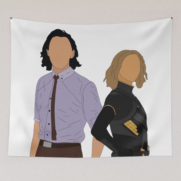 Item preview, Loki and Sylvie Cute Merch  designed and sold by Brooktp.