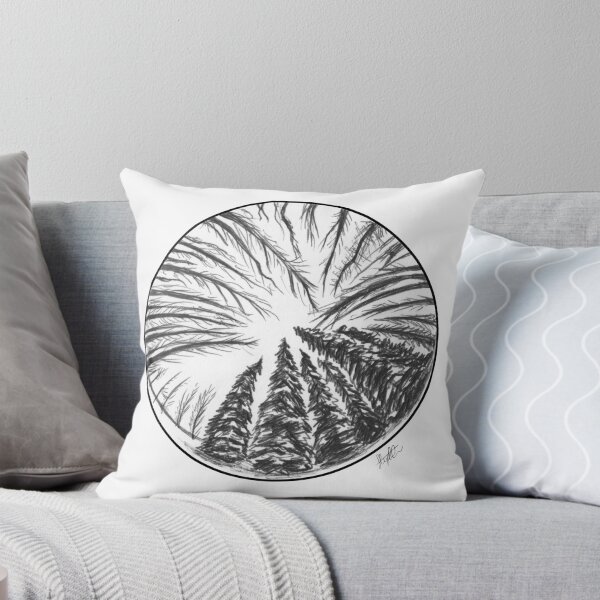Aperçu de l'œuvre Cercle d'arbres créée et vendue par StephCarrDesign.