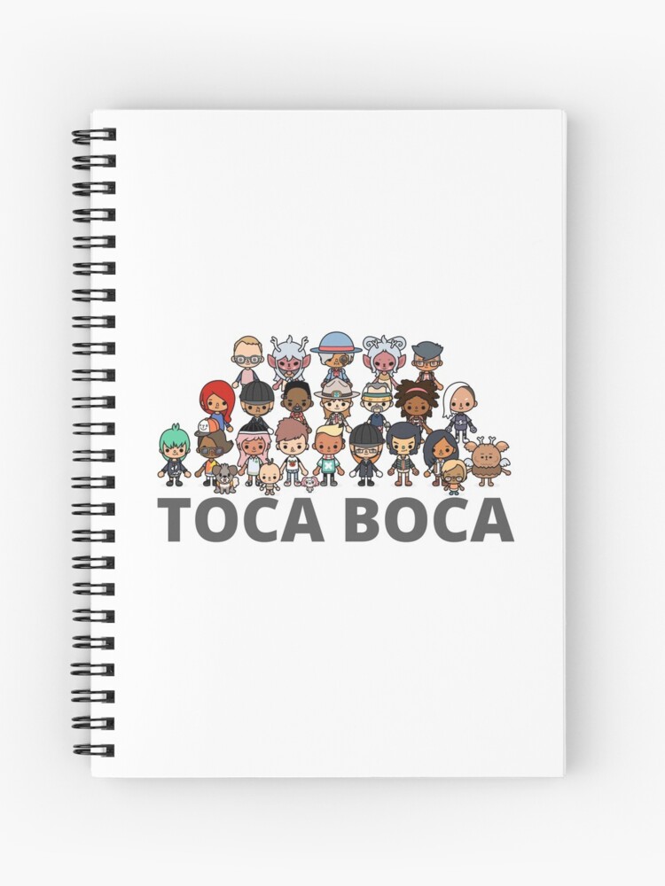 toca boca , toca life Spiral Notebook for Sale by ducany