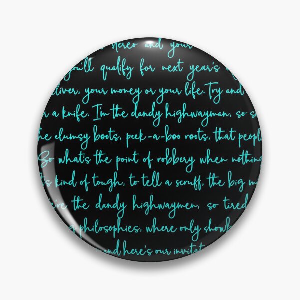 Item preview, Stand and Deliver - Adam and the Ants (lyrics) v.4 designed and sold by x1brett.