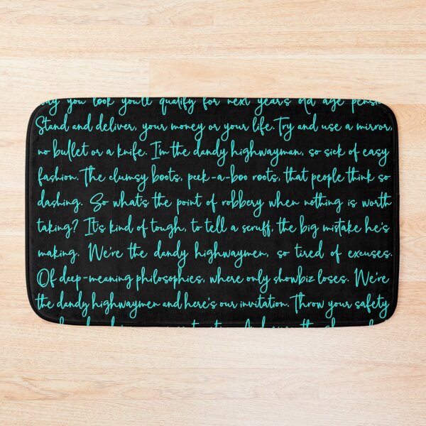 Item preview, Stand and Deliver - Adam and the Ants (lyrics) v.4 designed and sold by x1brett.