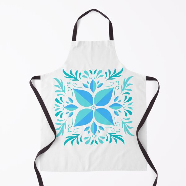 Item preview, Aqua blue pattern designed and sold by BalajiArts.