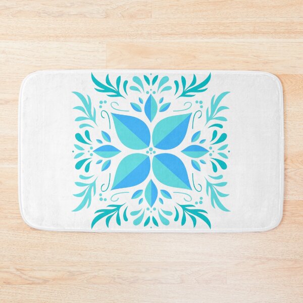 Item preview,  Aqua blue pattern  designed and sold by BalajiArts.