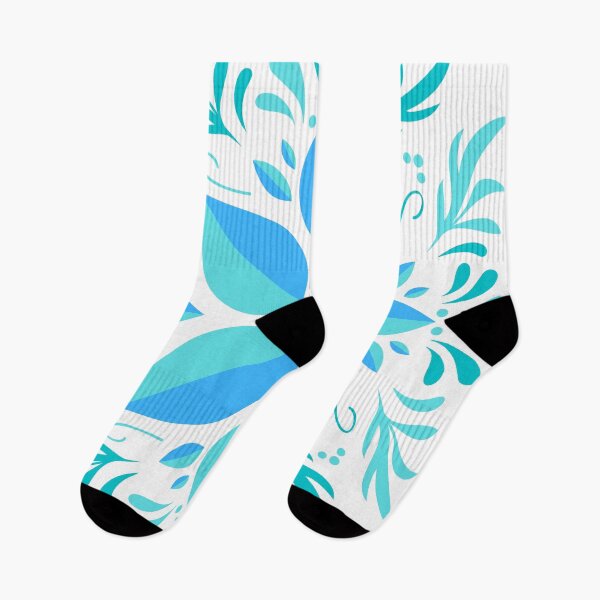 Item preview,  Aqua blue pattern  designed and sold by BalajiArts.
