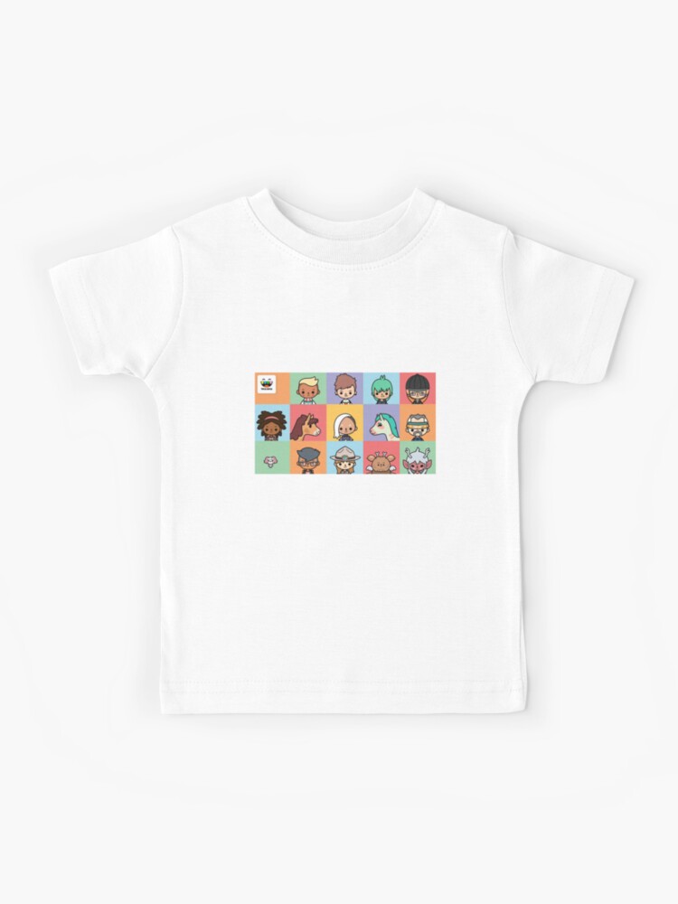 toca boca and gacha life Kids T-Shirt for Sale by kader011