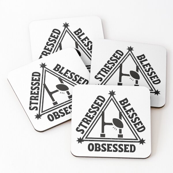 Item preview, Rugby: Stressed. Blessed. Obsessed. designed and sold by TheGreenGoat.