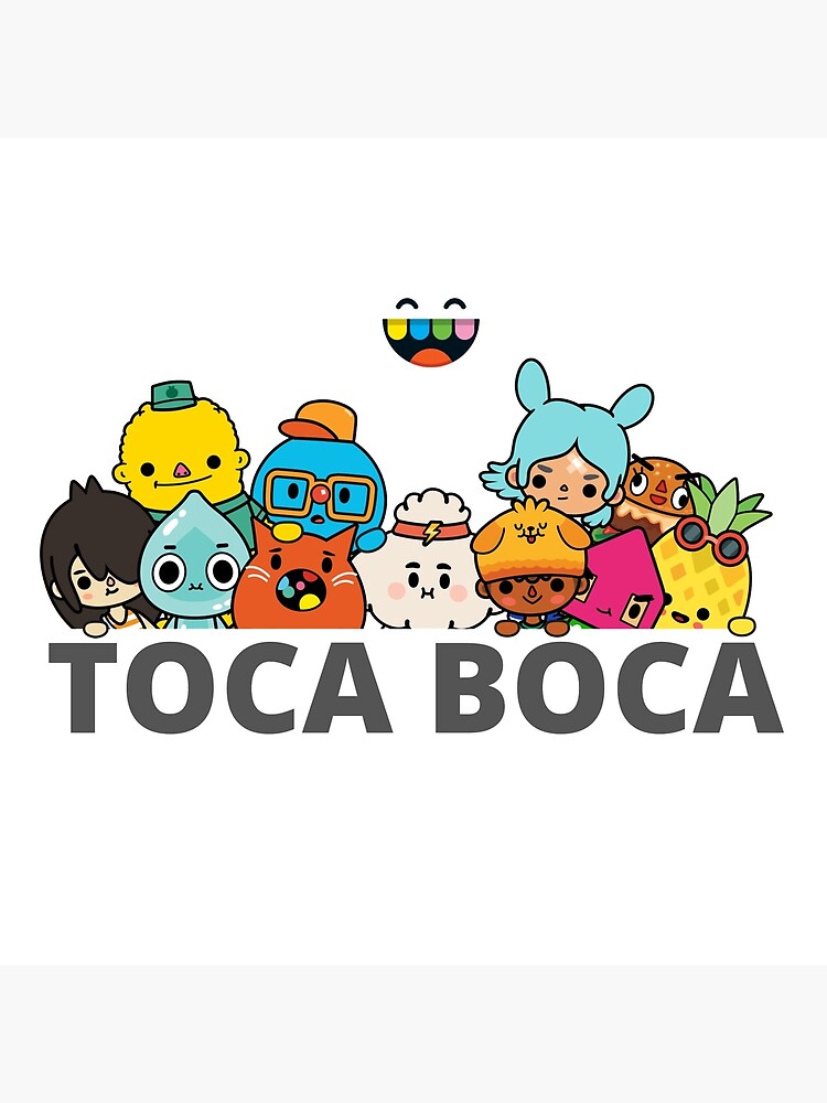 toca boca and gacha life Sticker for Sale by kader011