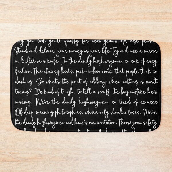 Item preview, Stand and Deliver - Adam and the Ants (lyrics) v.5 designed and sold by x1brett.