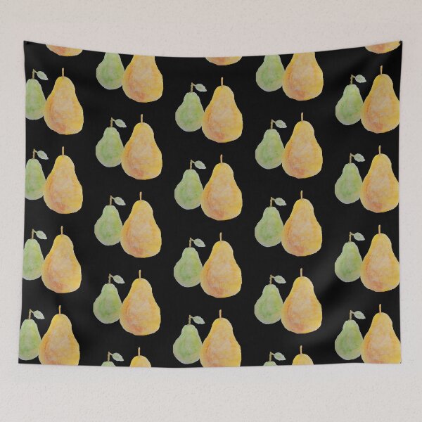 Item preview, Watercolor pear cute yummy painted little pears watercolor fruit designed and sold by WatercolorFun.