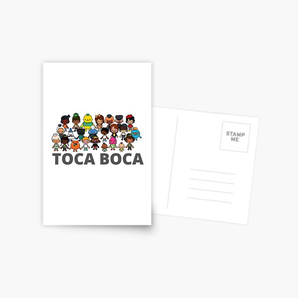 toca boca and gacha life Postcard for Sale by kader011