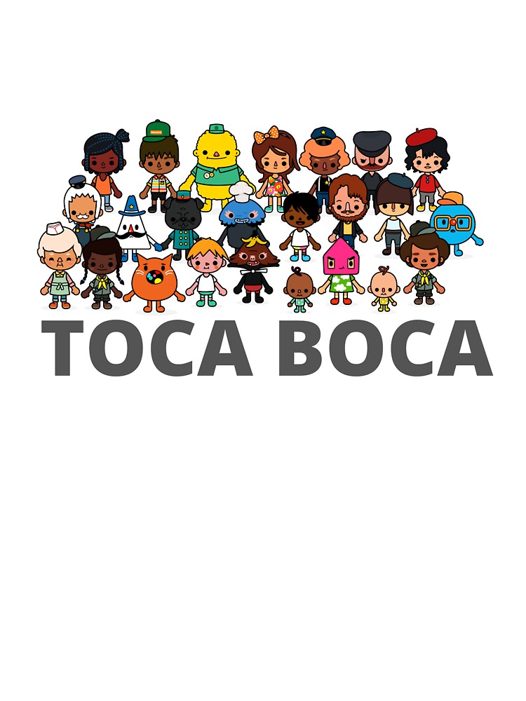 toca boca and gacha life Canvas Print for Sale by kader011