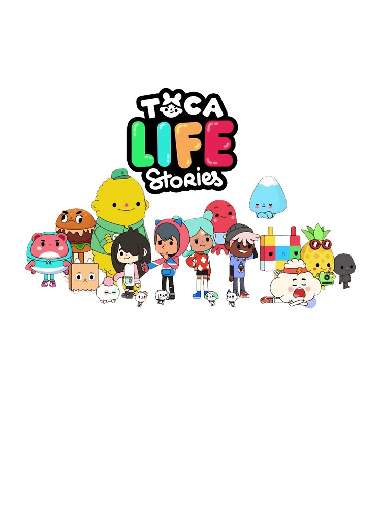 toca boca and gacha life Kids T-Shirt for Sale by kader011