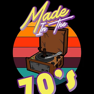 Vorschaubild zum Design Made in the 70's Seventies Child Retro Vinyl Born in 70's Gear von DynamicDesign