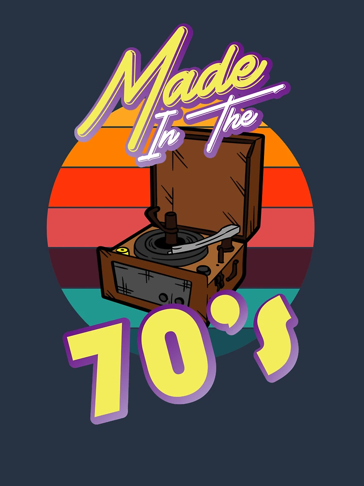 Thumbnail 6 von 6, Premium Oversized Pullover, Made in the 70's Seventies Child Retro Vinyl Born in 70's Gear designt und verkauft von DynamicDesign.
