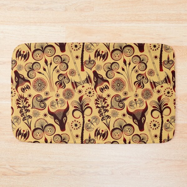 Item preview, Minoan Floral Style Pottery Pattern designed and sold by AlexanderPetela.