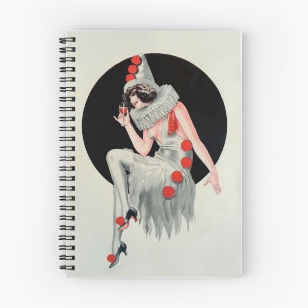 Item preview, “Pierrot in the Vineyards” by Maurice Pepin designed and sold by PatricianneK.