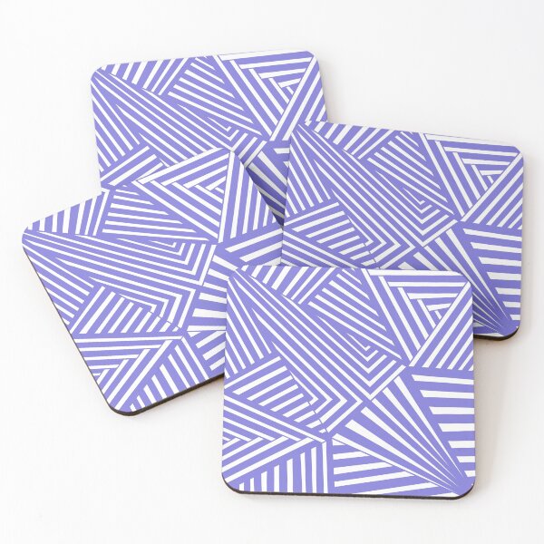 Item preview, GeoLines Purple Triangular Line Design designed and sold by mishulu.