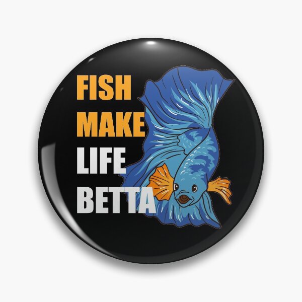 Item preview, Fish make life better designed and sold by ElBeDesigns.