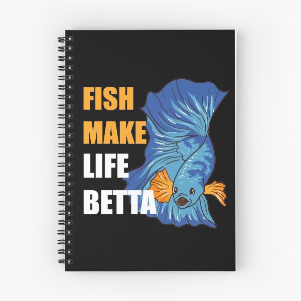 Item preview, Fish make life better designed and sold by ElBeDesigns.