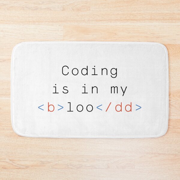 Item preview, Coding Is In My Blood | Coder | Programmer designed and sold by itsokaybyme.