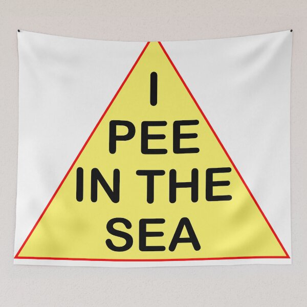 Item preview, I PEE IN THE SEA designed and sold by NayazStore.