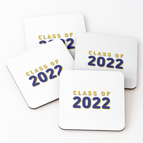 Item preview, Class of 2022 Navy Blue & Gold/Yellow designed and sold by CGBCreative.