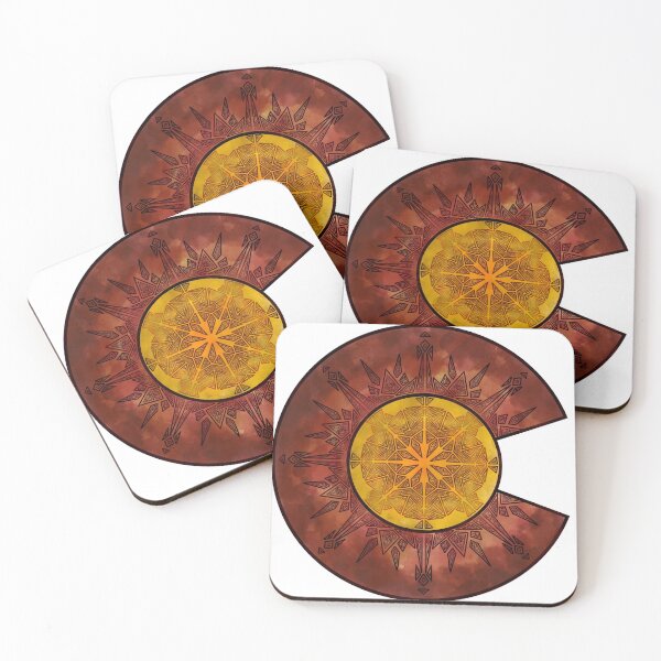 Item preview, Colorado Flag Snowflake designed and sold by Julie Goss.