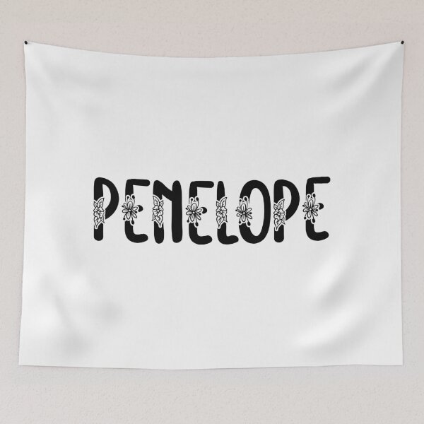 Item preview, Penelope English Female name Stylish Lettering Modern Calligraphy Text designed and sold by Mohammed Sohail Khan.