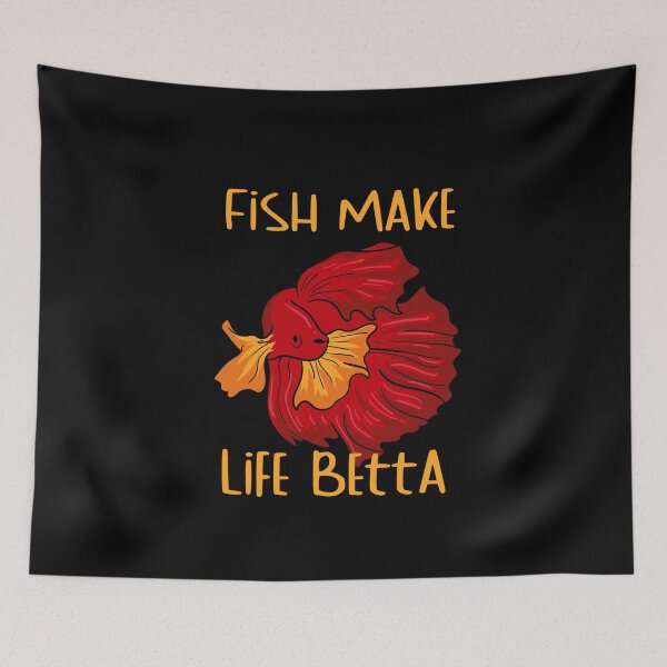 Item preview, Life is better with fish designed and sold by ElBeDesigns.