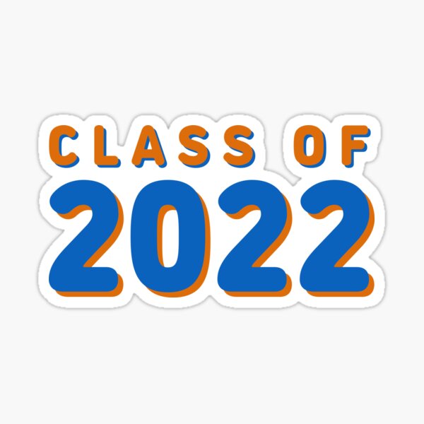 Item preview, Class of 2022 Blue/Orange designed and sold by CGBCreative.