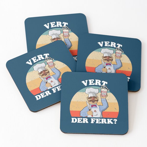 Item preview, Vert der ferk Swedish Chef Vintage Retro designed and sold by SkyStract.