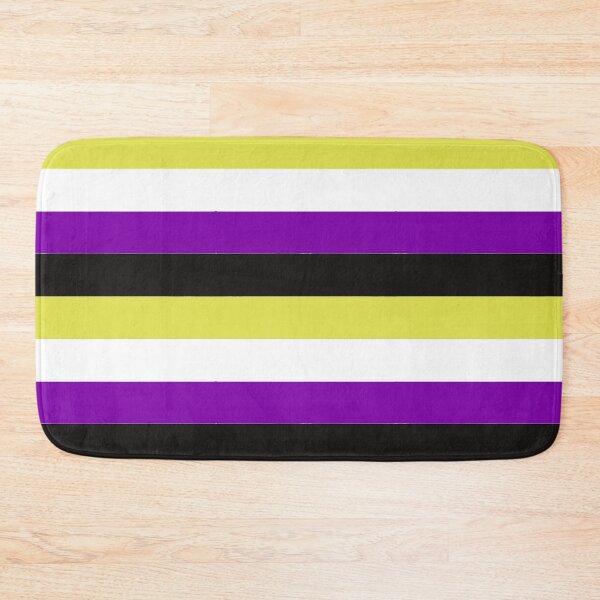 Item preview, nonbinary stripes designed and sold by ratherbeaprince.